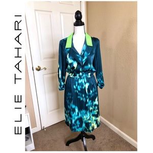 Tahari silk dress